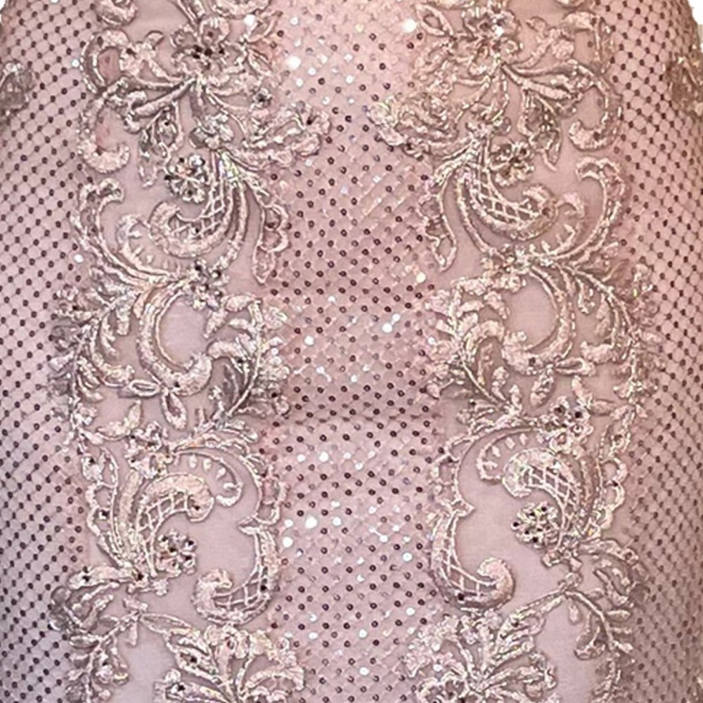 MON CHERI 's Two pieces Dress, Color: ROSE GOLD, Size: 8 - Picture 5 of 7